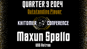 Khitomer Player of the Quarter